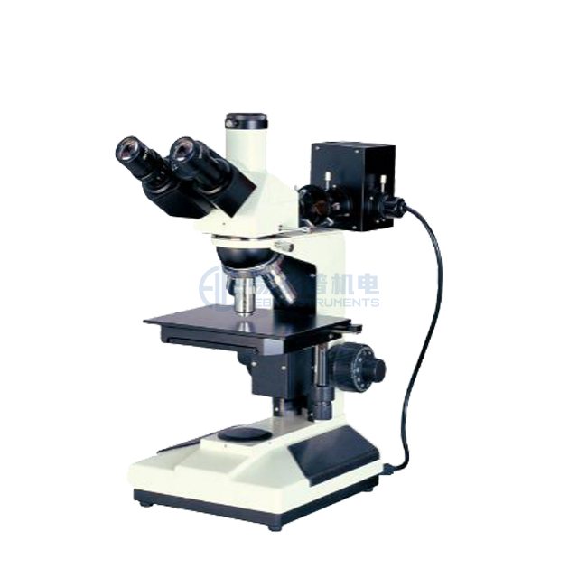 Dik Polarize Optik Mikroskopi Desteği Mikroskop Mercek Kamerası